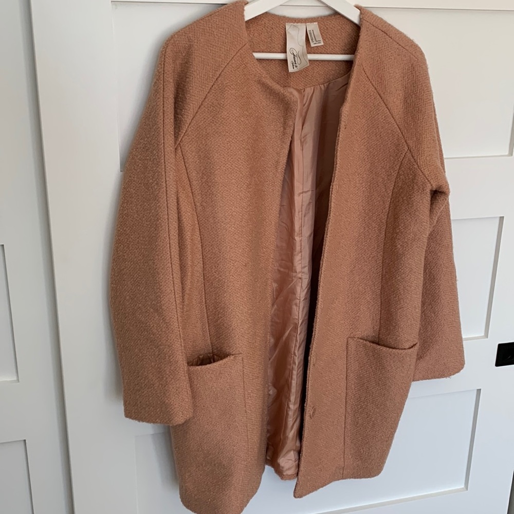 Forever 21 Long Wool Coat US Size M